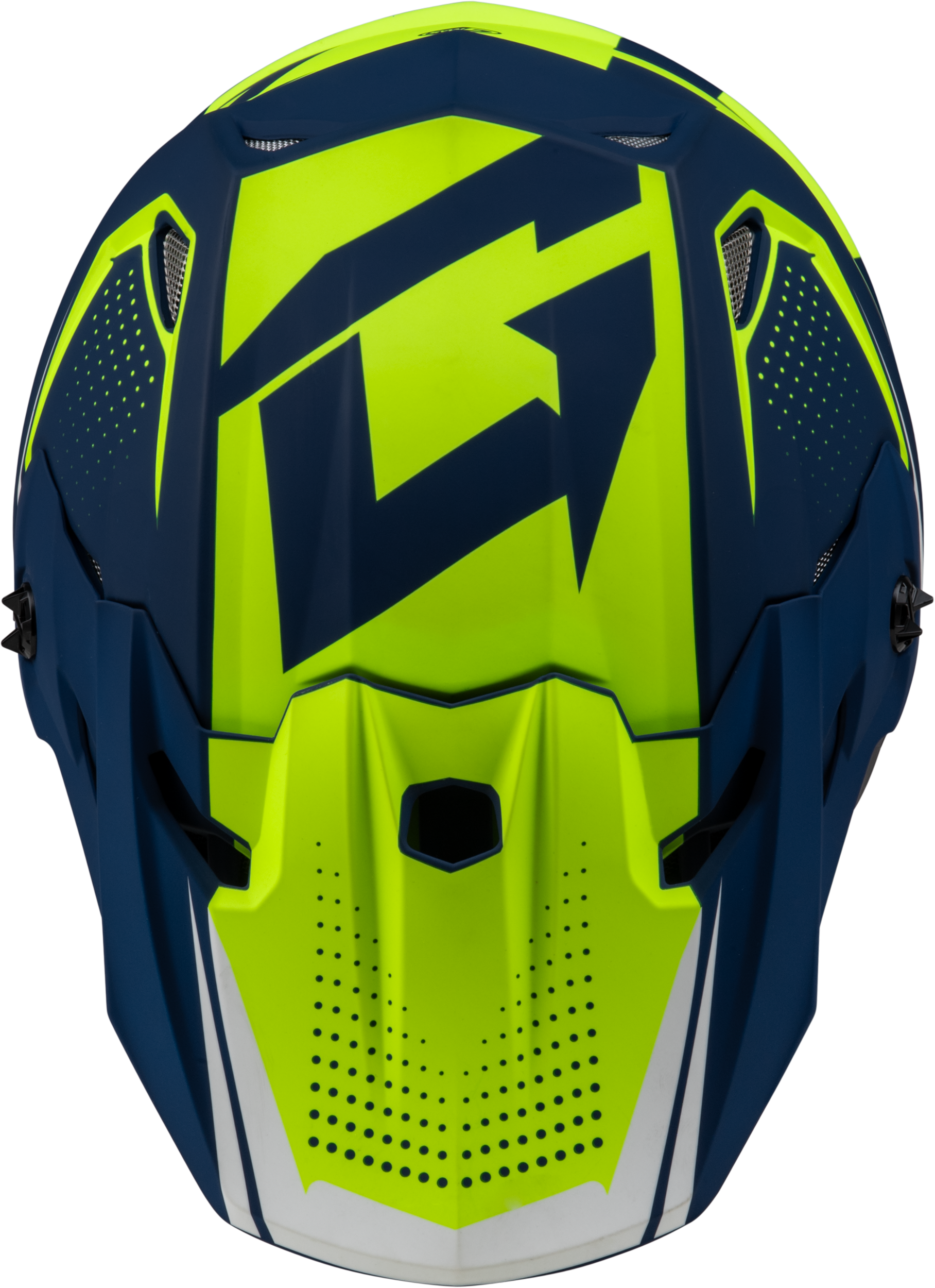 GMAX MX-96 Off-Road Helmet Matte Blue/Green Large – Lightweight DOT Approved Helmet with MIPS and Advanced Ventilation
