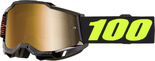 100 Percent Accuri 2 Goggle with True Gold Mirror Lens for Offroad Riding