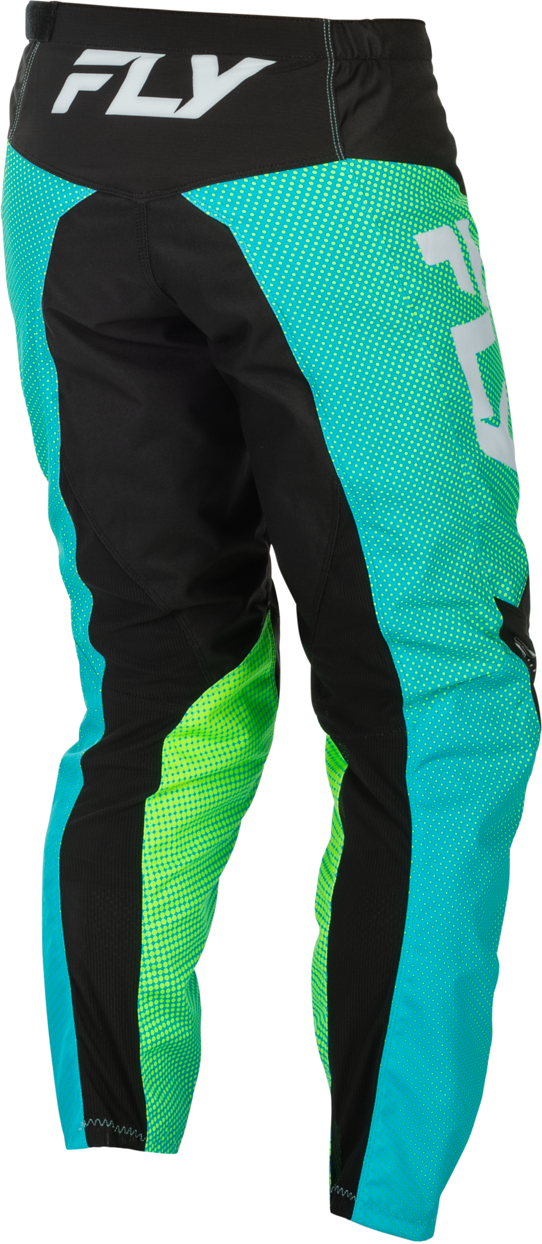 Fly Racing F-16 Offroad Pants in Aqua/Black/White, Size US 28