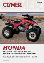CLYMER Repair Manual for Honda TRX300EX & TRX250X – Model Years 1993-2002