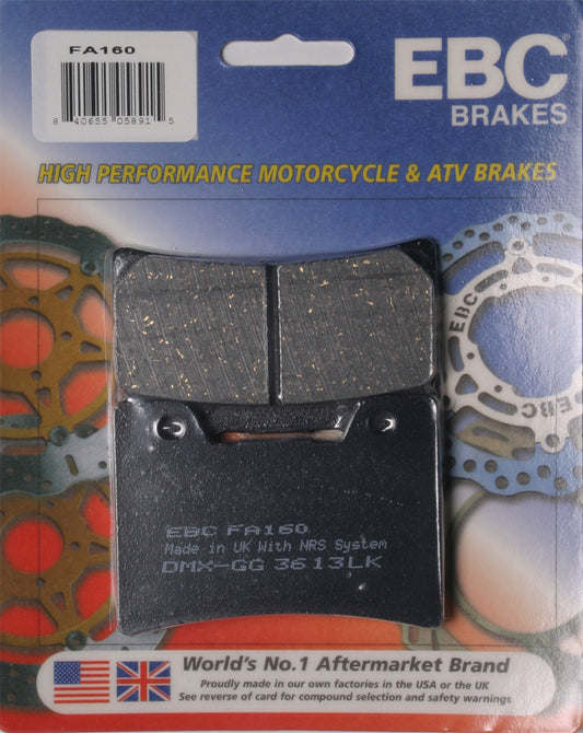 EBC FA160 Brake Pads for Yamaha VMX1200 V-Max (1993-2002) - Street Performance