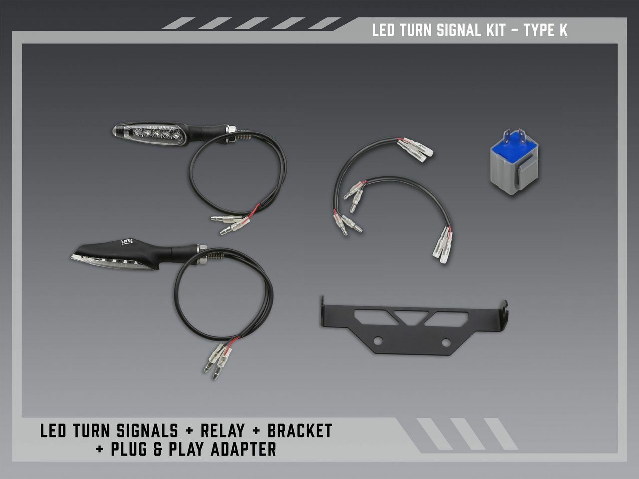 Yoshimura Fe V2 Standard LED Turn Signal Kit for Street Bikes