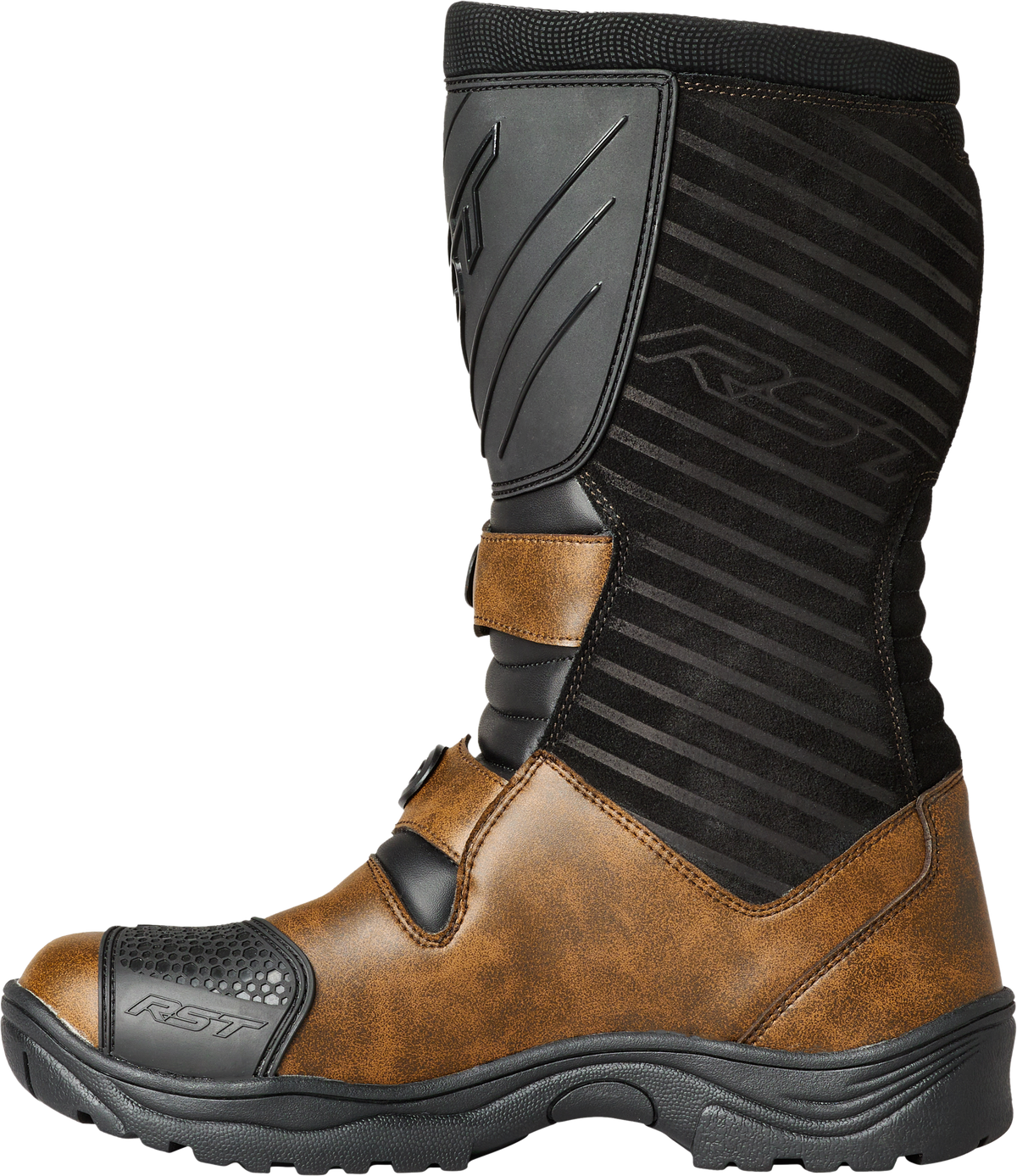 RST Pro Series Ambush CE Waterproof Motorcycle Boots – Brown, Size US 9