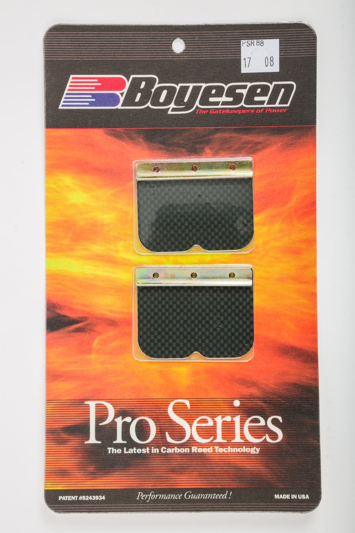 Boyesen PSR-88 Motorcycle Pro Reeds for Kawasaki KX250 (2001)