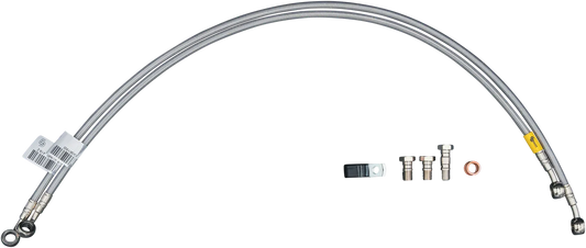 GBRAKES FK003D803-6 2 Line Front Brake Line Kit for Street Bikes
