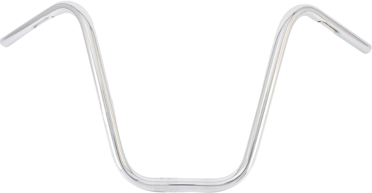 BURLY BRAND Narrow 12-Inch Chrome Apehangers for Harley Davidson with 1-Inch Diameter