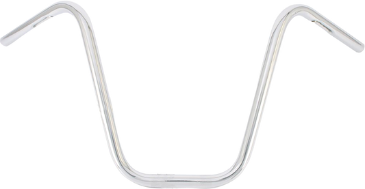 BURLY BRAND Narrow 12-Inch Chrome Apehangers for Harley Davidson with 1-Inch Diameter