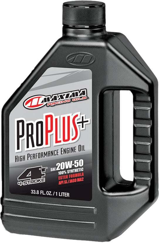 Maxima Proplus Oil 4T 20W50 1L - Full Synthetic 4-Stroke Engine Oil for Superior Engine Protection