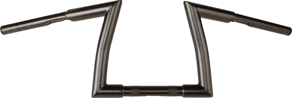 HardDrive 21-393SB Black 1 1/4 inch V-Twin Handlebars with Pull Back and 5 inch Riser for Harley Davidson