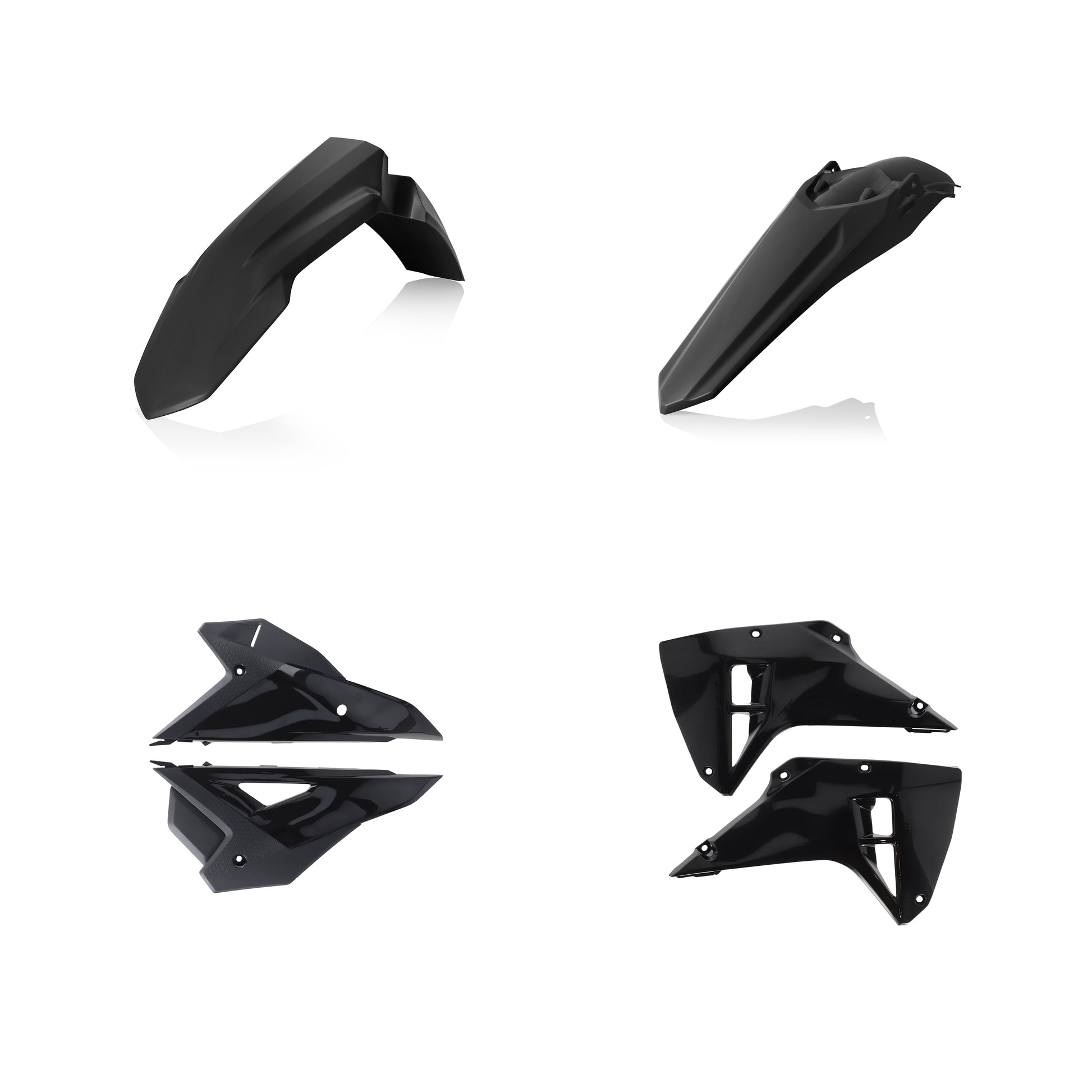 ACERBIS Plastic Kit HON Black – Offroad Replacement Body Parts