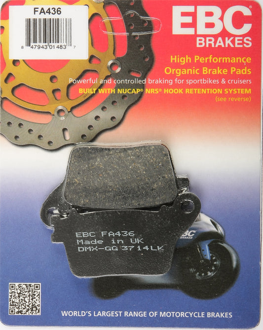 EBC FA436 Brake Pads for Suzuki GSX-S1000, Yamaha YZF-R1M & Honda CBR1000RR