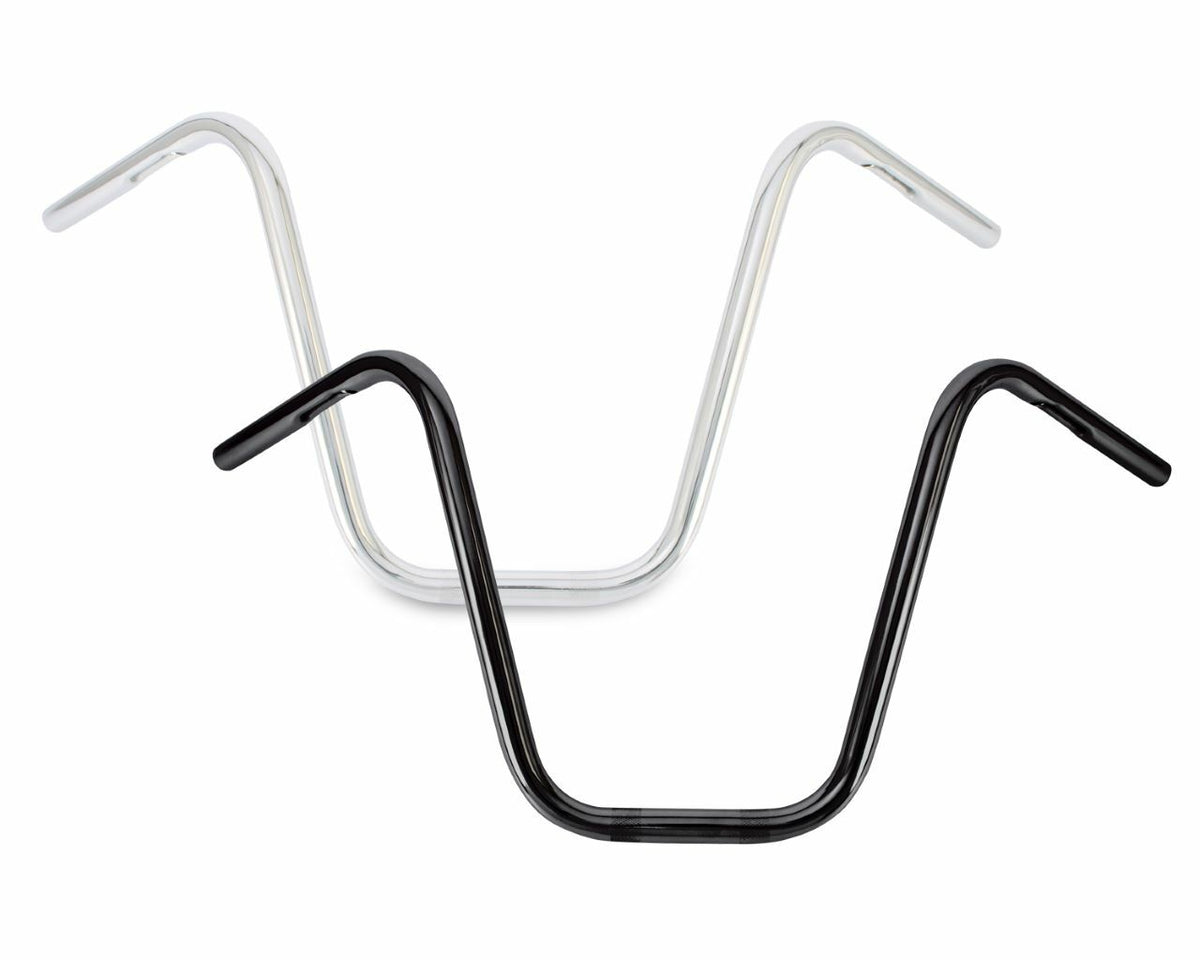 Burly Brand Narrow 14-Inch Chrome Apehangers for Harley Davidson