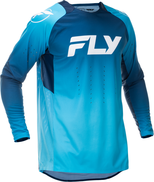 Fly Racing Evolution DST Jersey Blue/White X-Large for Offroad Riding