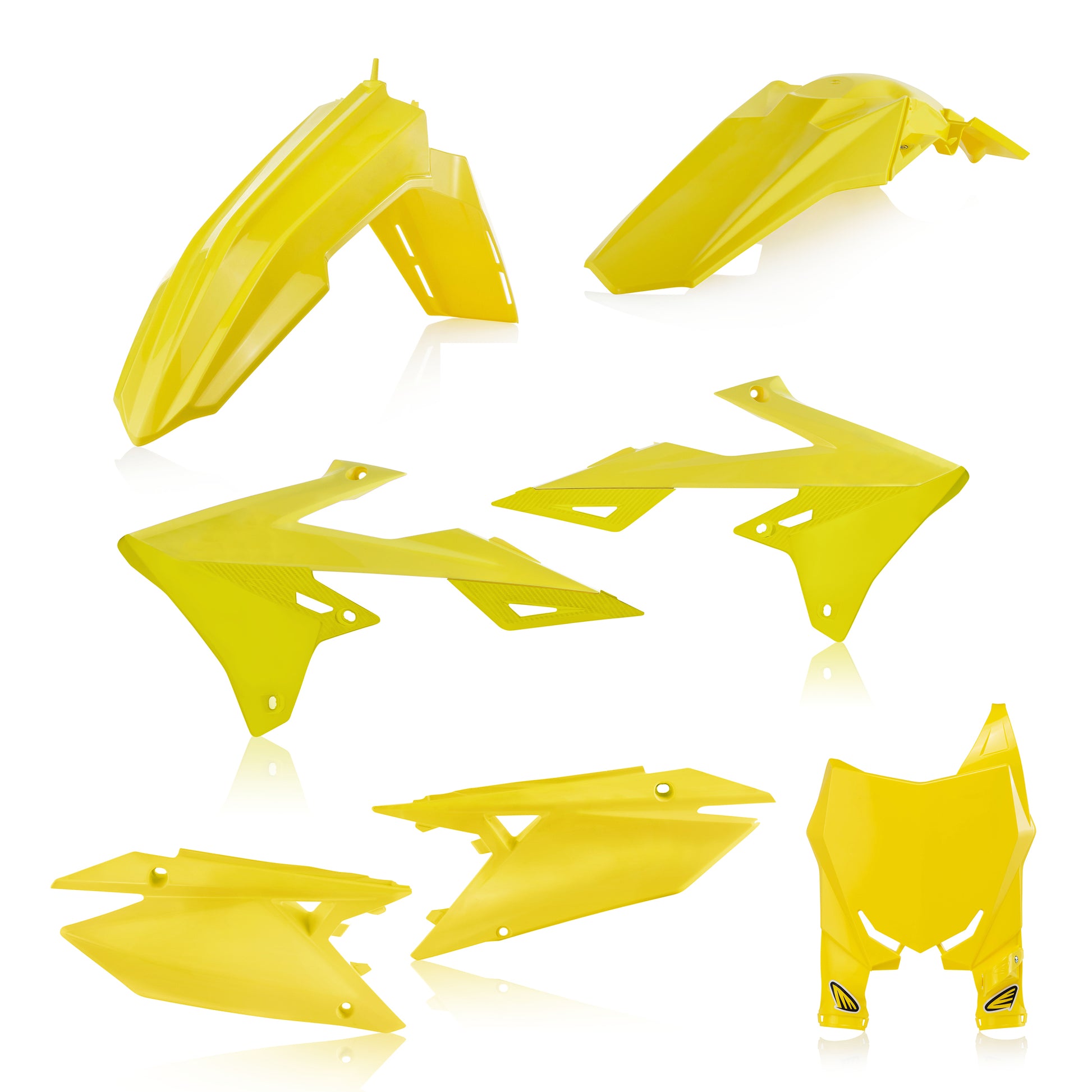 Cycra 1CYC-9430-55 5 Piece Yellow Offroad Body Kit for Dirt Bikes