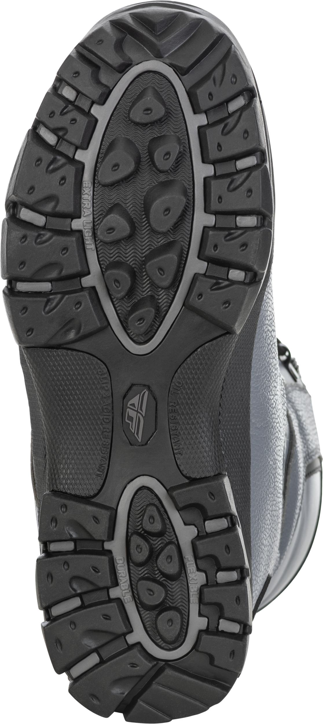 Fly Racing Marker Boot Men’s Snow Boots Size 8 Black and Grey
