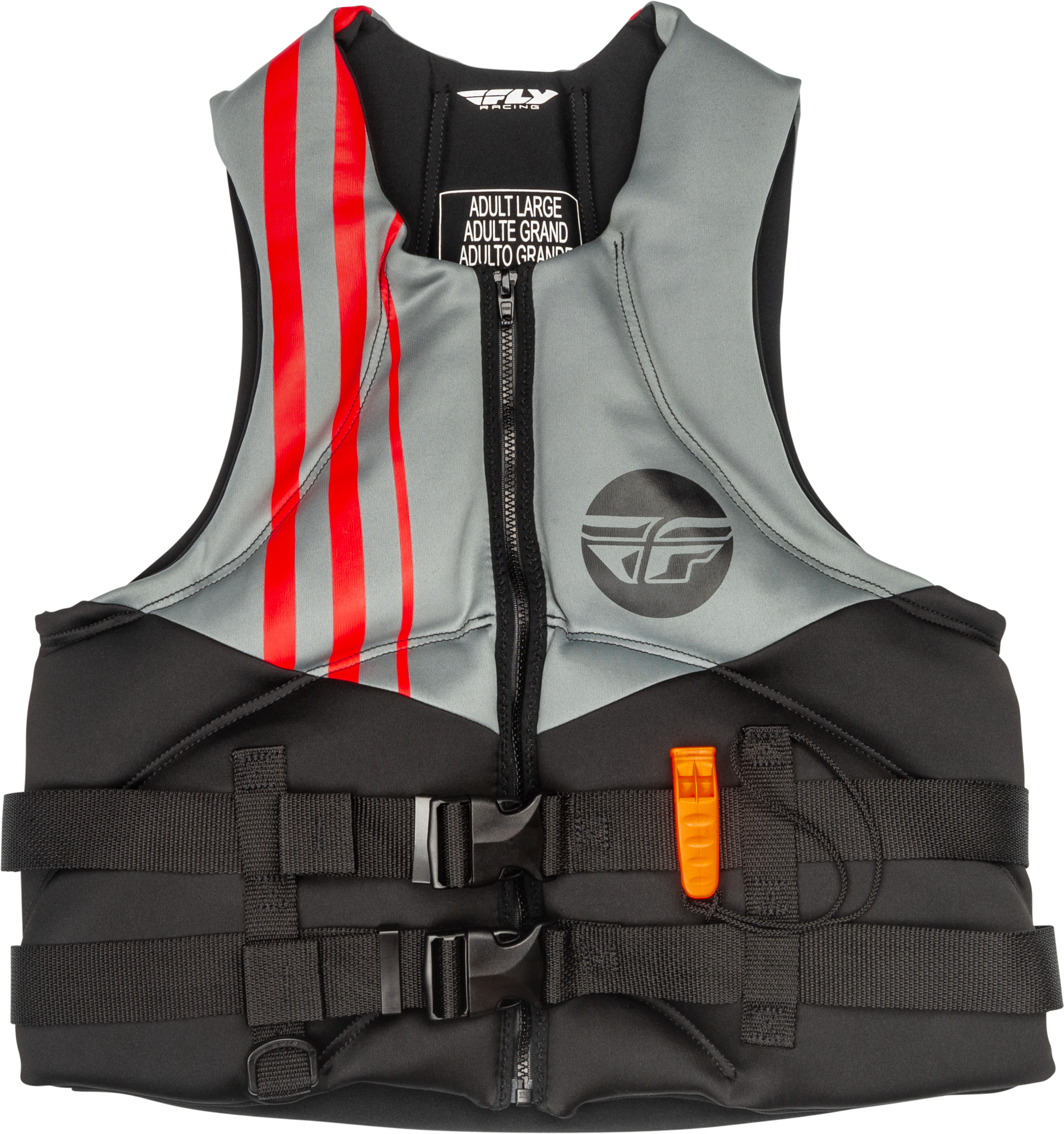 Fly Racing Neoprene Flotation Vest Small - Coast Guard Approved Type III Watercraft Safety Gear