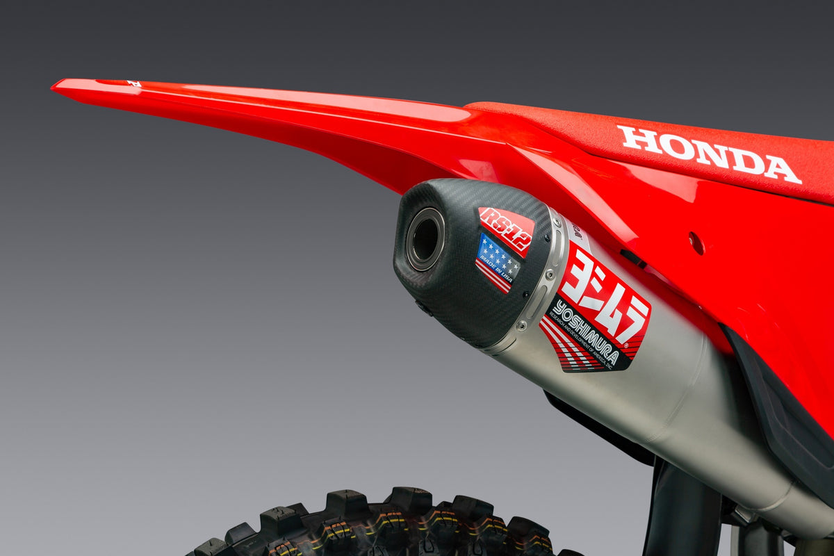 Yoshimura RS-12 Exhaust System for Honda CRF450R & RX 2021-2024