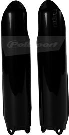 POLISPORT Fork Guards Black for Yamaha YZ125 and YZ250 – Offroad Replacement Body Parts