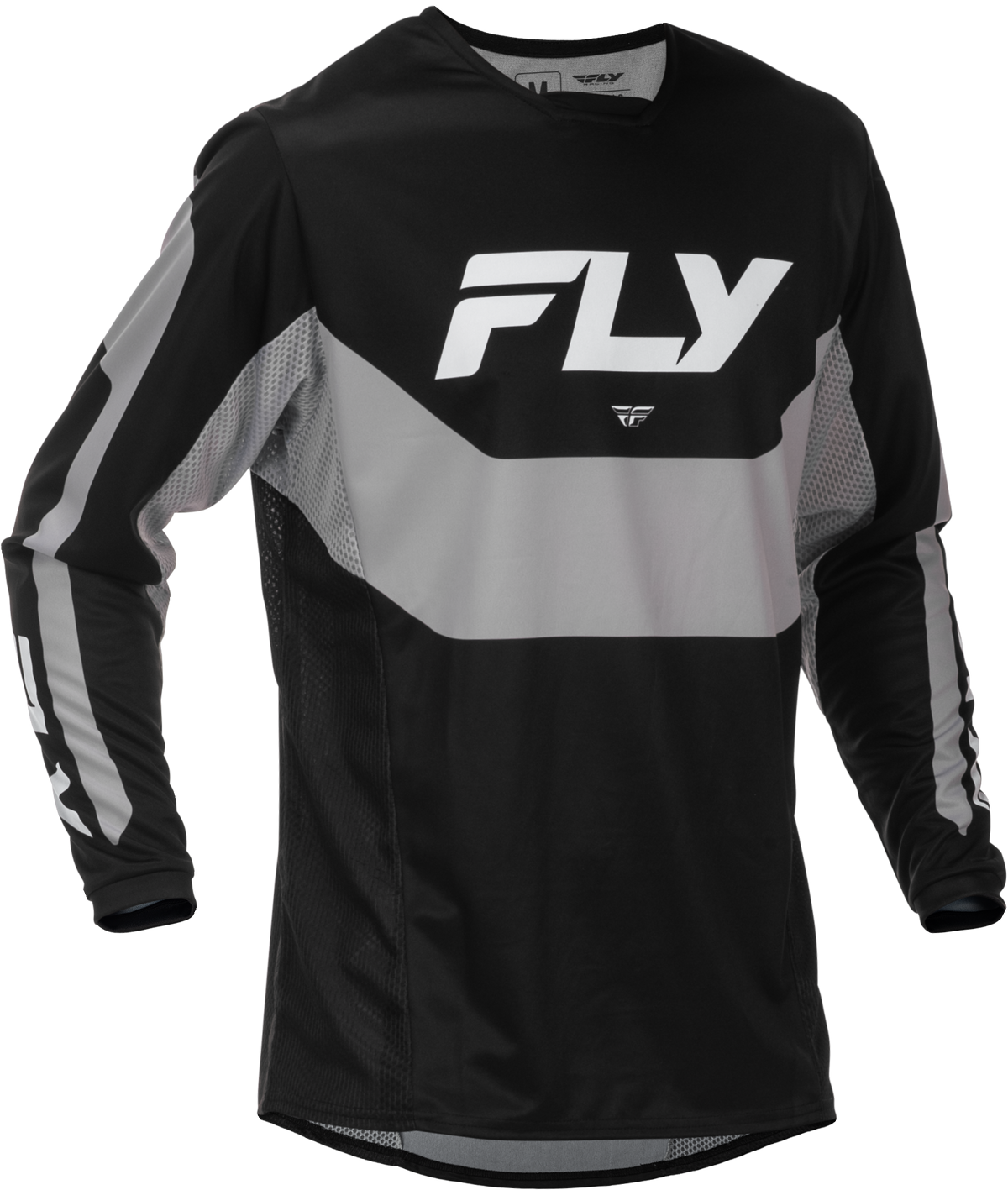 Fly Racing Kinetic Offroad Jersey 2X-Large Black/Grey