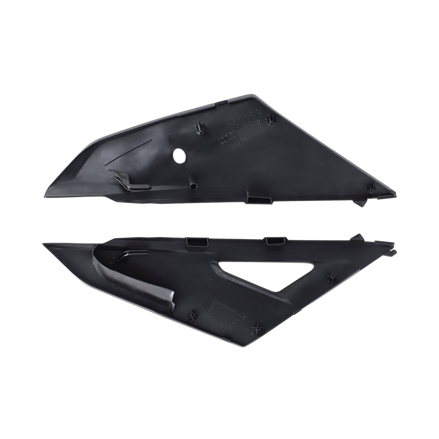 Acerbis CRF Offroad Side Panels Upper and Lower Set in Black (Part #2986030001)