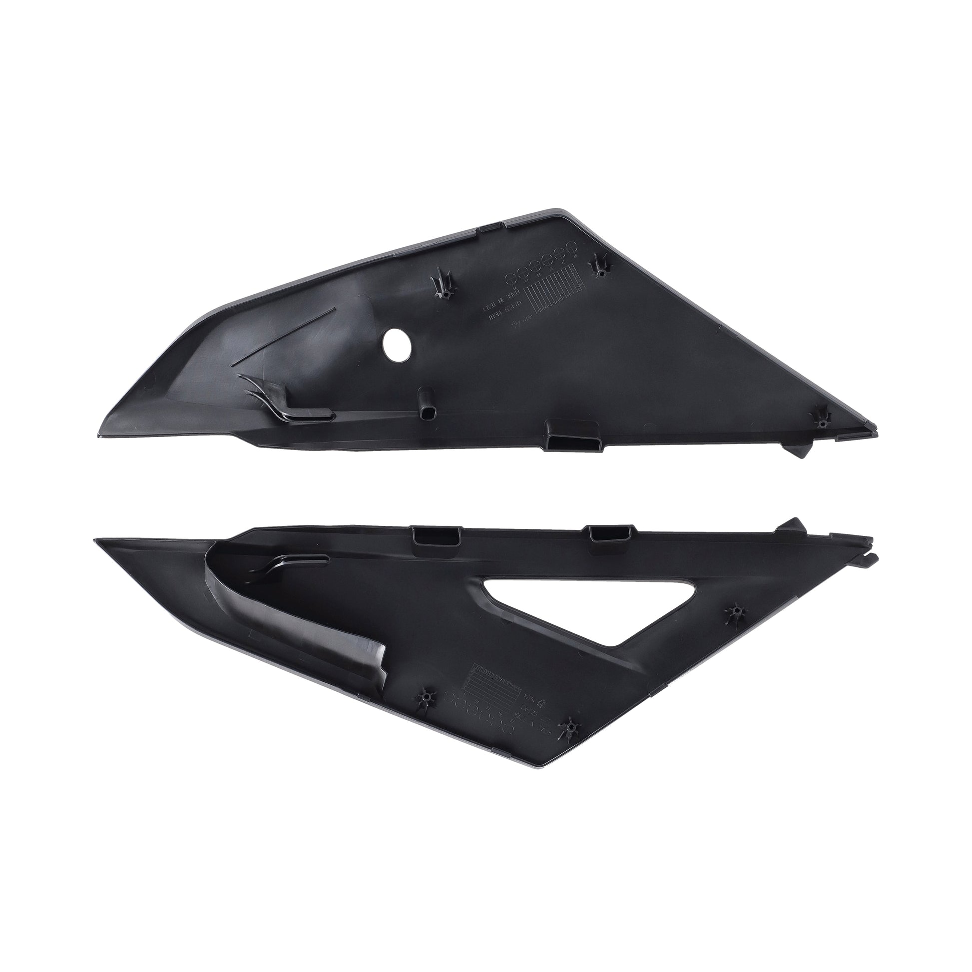 Acerbis CRF Offroad Side Panels Upper and Lower Set in Black (Part #2986030001)