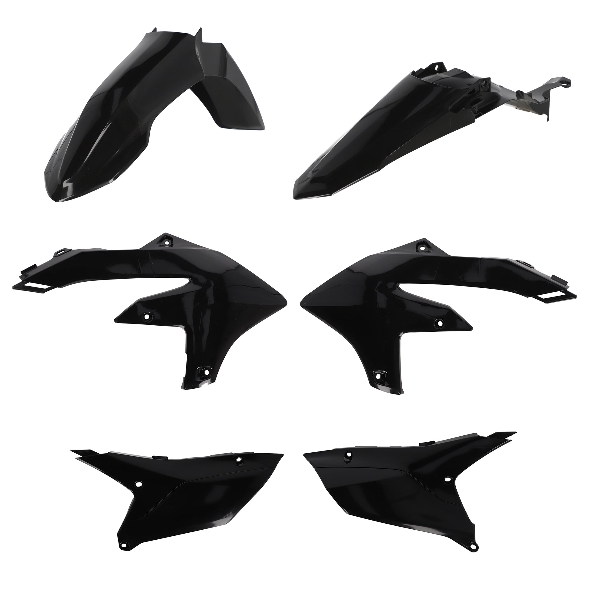 ACERBIS Plastic Body Kit for Yamaha YZ Models - Black (Part #2979580001)