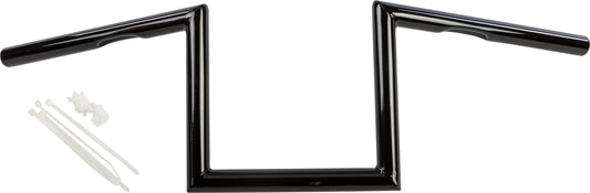 HardDrive 21-231GB 1-Inch Dimpled Z Bar Handlebars for Harley Davidson Dyna and Road King