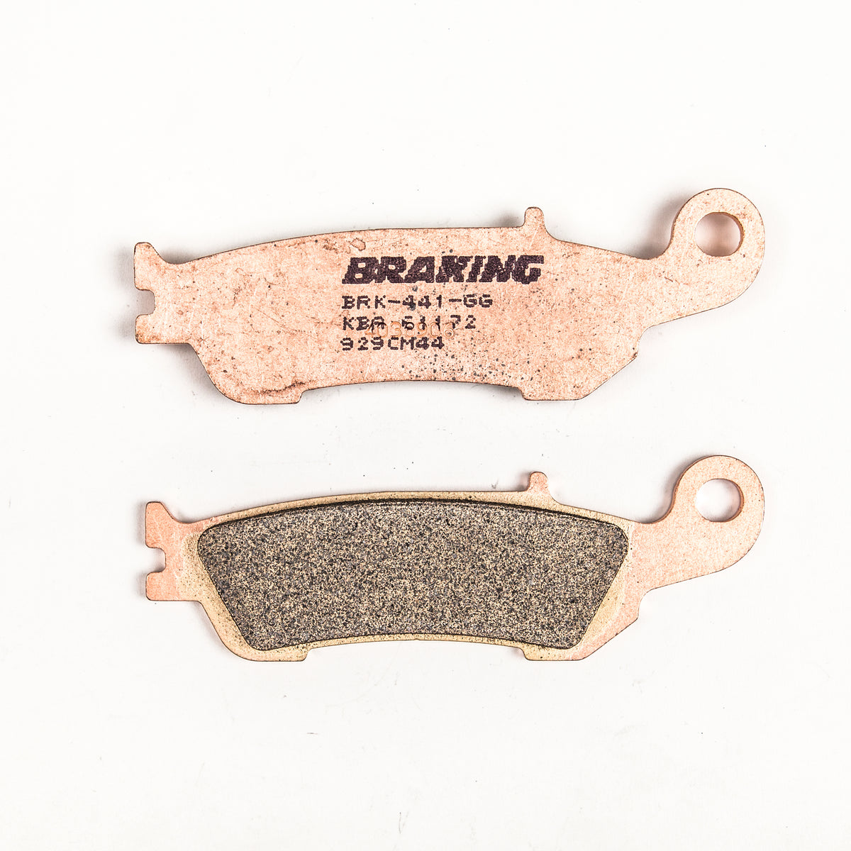 BRAKING Front Sintered Metal Brake Pad Set for Yamaha YZ250FX and YZ125 Models