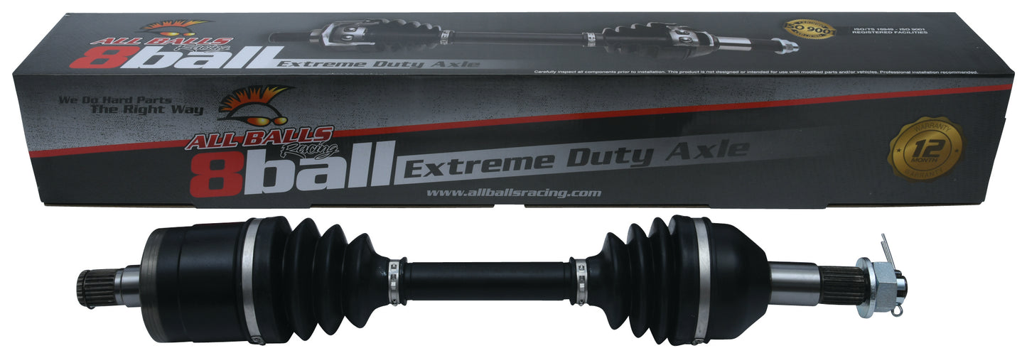 ALL BALLS 6 Ball Heavy Duty Rear Axle for ATV and UTV - OEM Fitment and Enhanced Strength