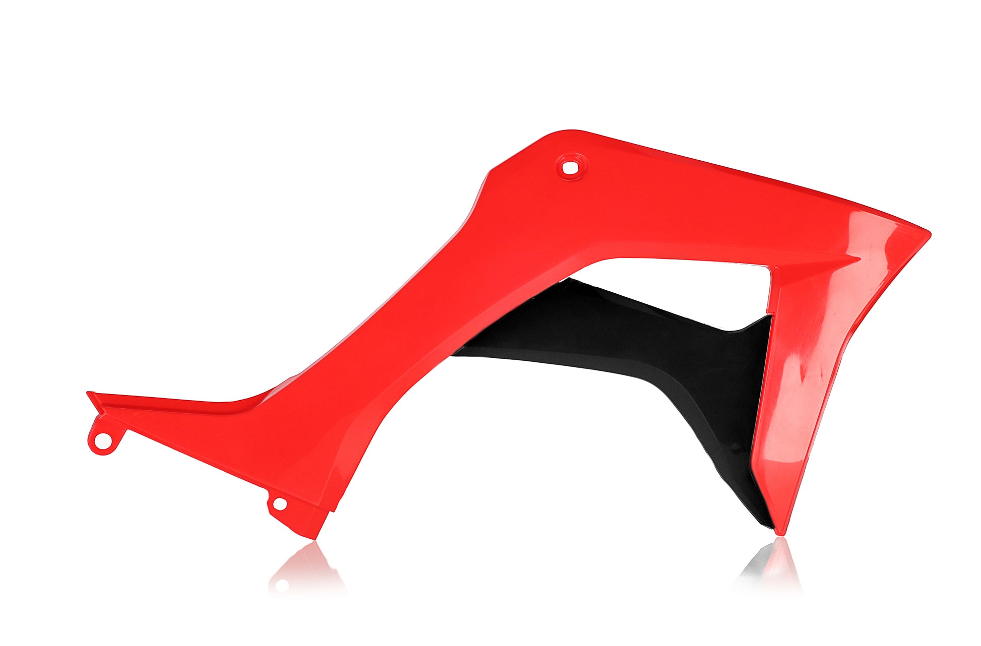 ACERBIS Radiator Shroud for Honda CRF110F – Red and Black Offroad Replacement Body Part