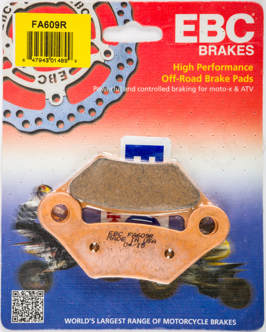 EBC Fa609R Sintered R Series Brake Pads for John Deere Gator ATV/UTV