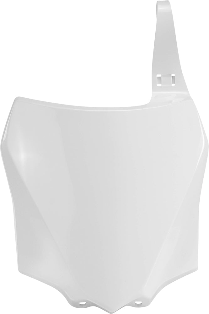 ACERBIS Front Number Plate White for Kawasaki KX85 and KX100 Offroad Models