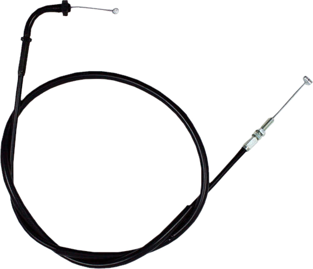 Motion Pro Black Vinyl Throttle Pull Cable for Honda CB Series and CB750 Models