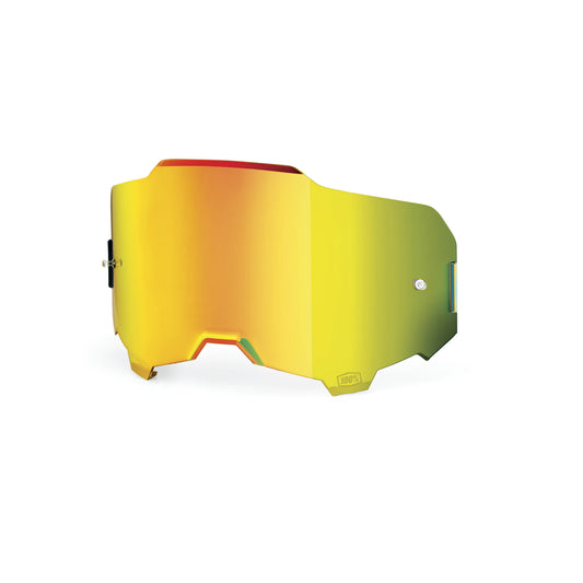 100 Percent Armega/Armatic Injected Mirror Gold Lens for Offroad Eyewear
