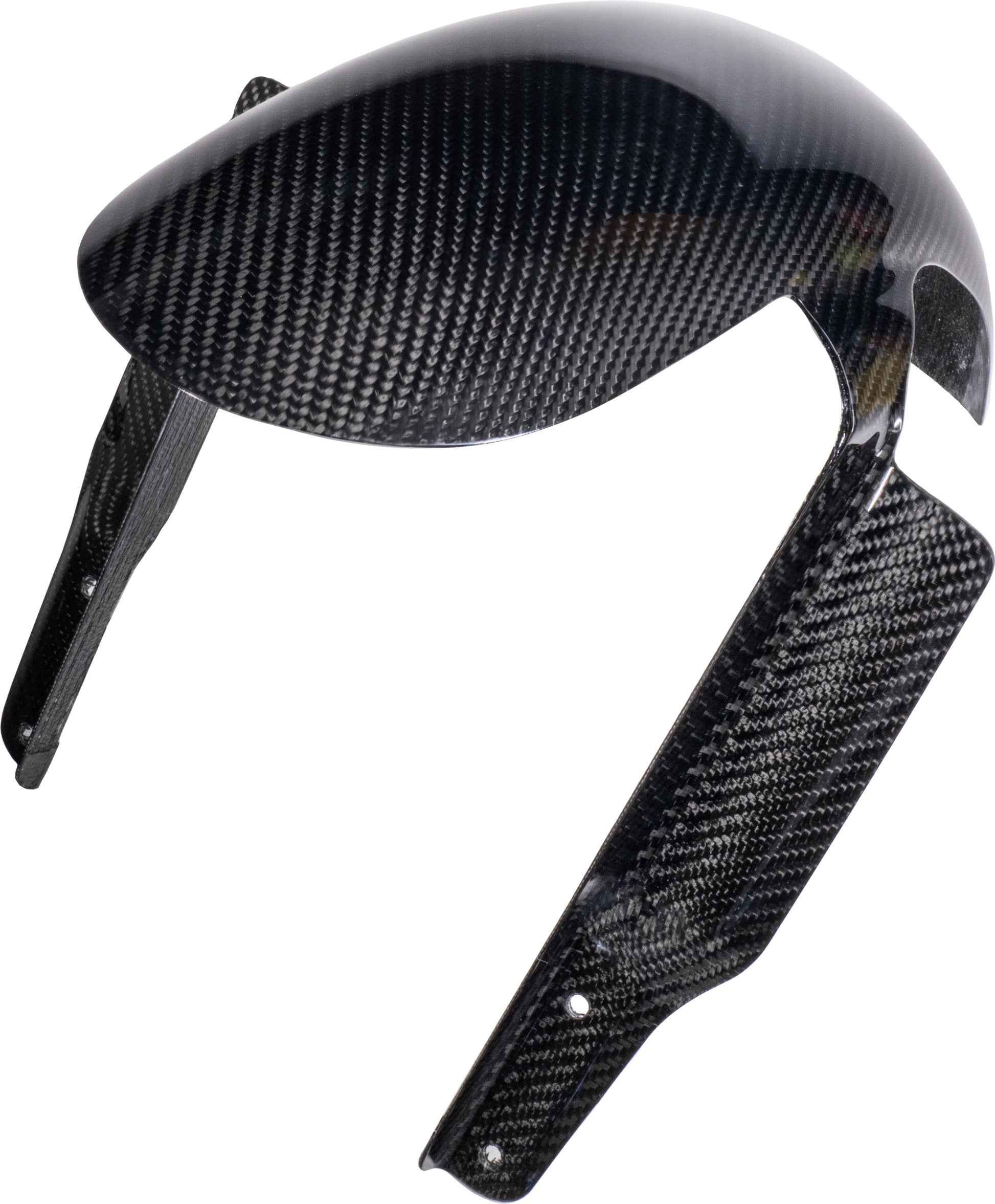 HOFMANN DESIGNS Carbon Fiber Front Fender for M8 Softail with Inverted Front End – Fits Harley Davidson Low Rider S and ST Models 2019-2023