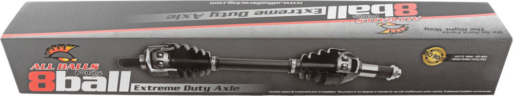 ALL BALLS 8 Ball Extreme Axle Rear for Can-Am Maverick 1000 – Heavy-Duty ATV/UTV Drive Axle