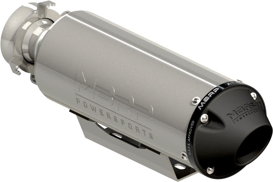 MBRP AT-9708PT Single Slip-On System with 4.5-inch Performance Muffler for Arctic Cat Wildcat XX 1000 EPS
