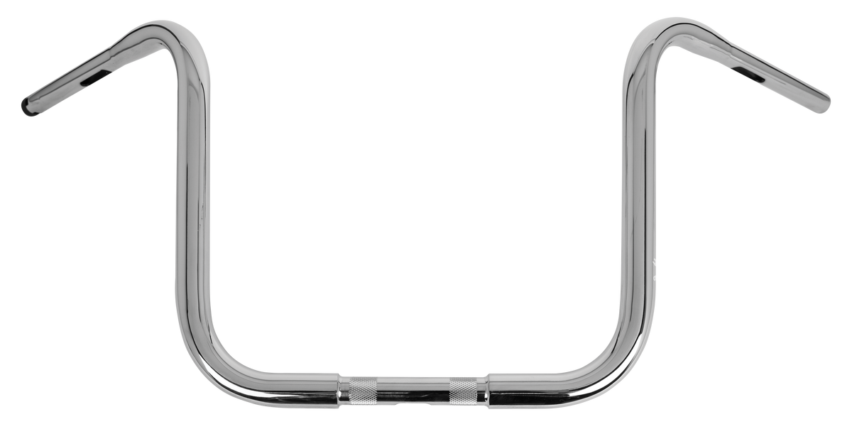BURLY BRAND Gorilla Ape 12-Inch Handlebars with Throttle-by-Wire Notch in Chrome