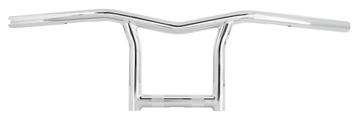 BURLY BRAND Sid 8-Inch Handlebar with 1-Inch Diameter in Chrome Finish