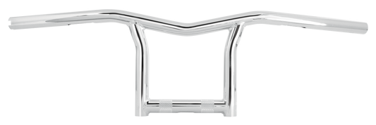 BURLY BRAND Sid 8-Inch Handlebar with 1-Inch Diameter in Chrome Finish