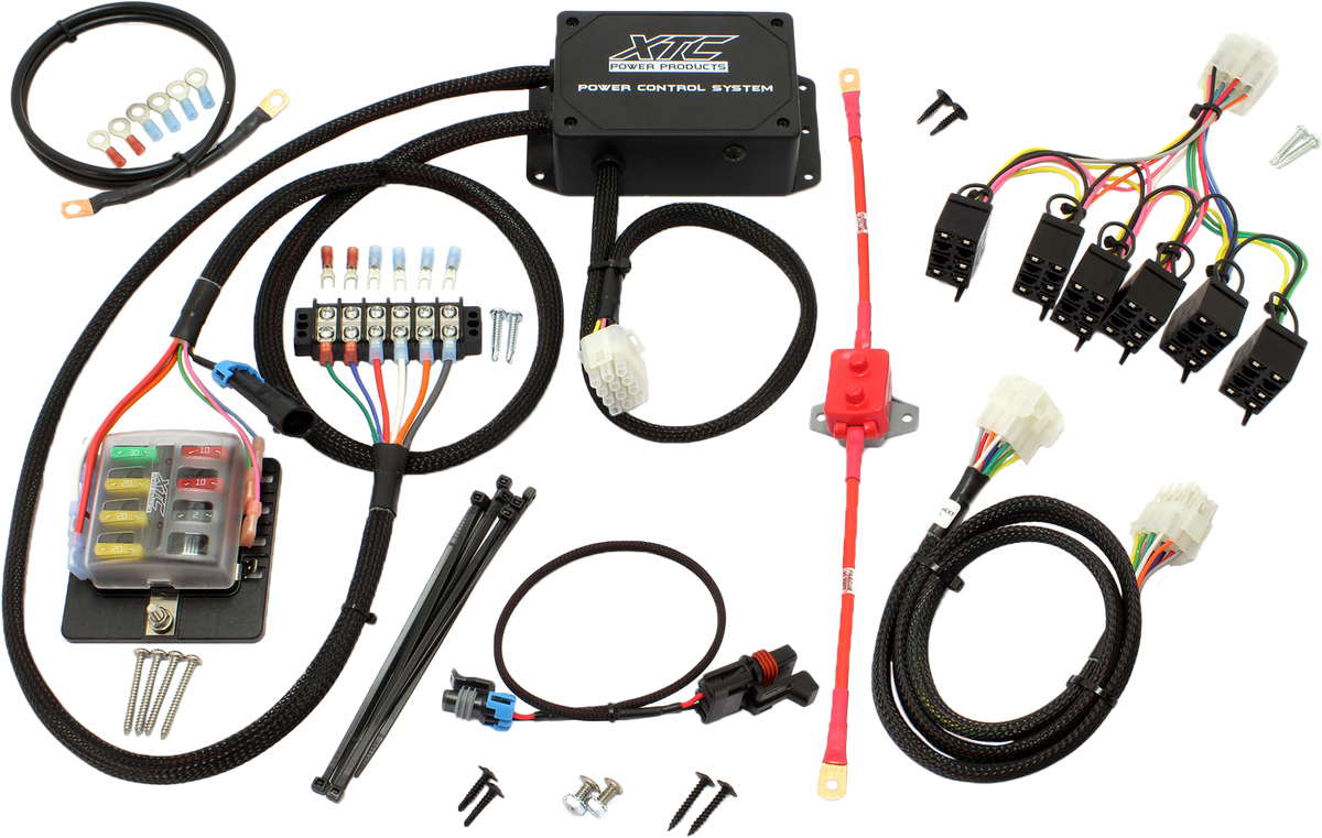 XTC Power Products Plug N Play Power Control Switch Panel with 6 Switches for ATV/UTV