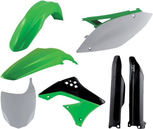 ACERBIS Plastic Body Kit for Kawasaki KX450F 2009-2011, Green
