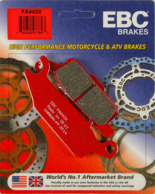 EBC FA443X Brake Pads for Yamaha YFM550FG Grizzly ATV/UTV – Reliable Performance