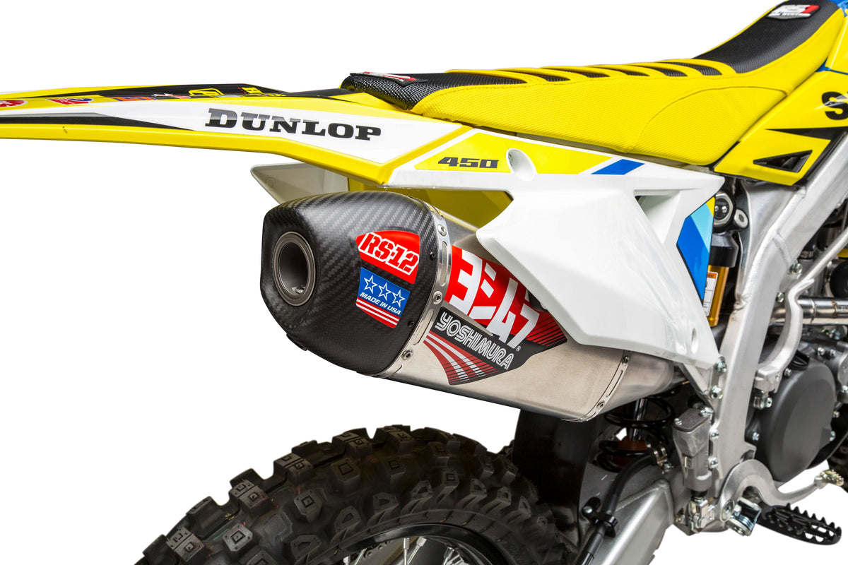 Yoshimura RS-12 Signature Series Exhaust System for Suzuki RM-Z450 (2020-2024)