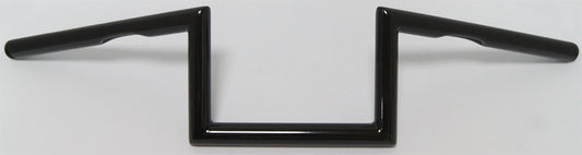 HardDrive 21-228GB 1-Inch Dimpled Z Bar Handlebars for Harley Davidson, Gloss Black