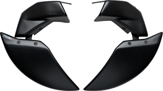 PUIG Brake Cooler 2.0 Carbon for Kawasaki - Enhanced Brake Performance and Aerodynamics