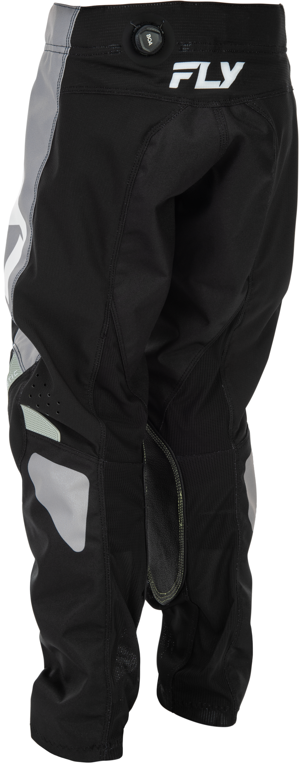 Fly Racing Youth Kinetic Offroad Pants Size 18 Black/Grey