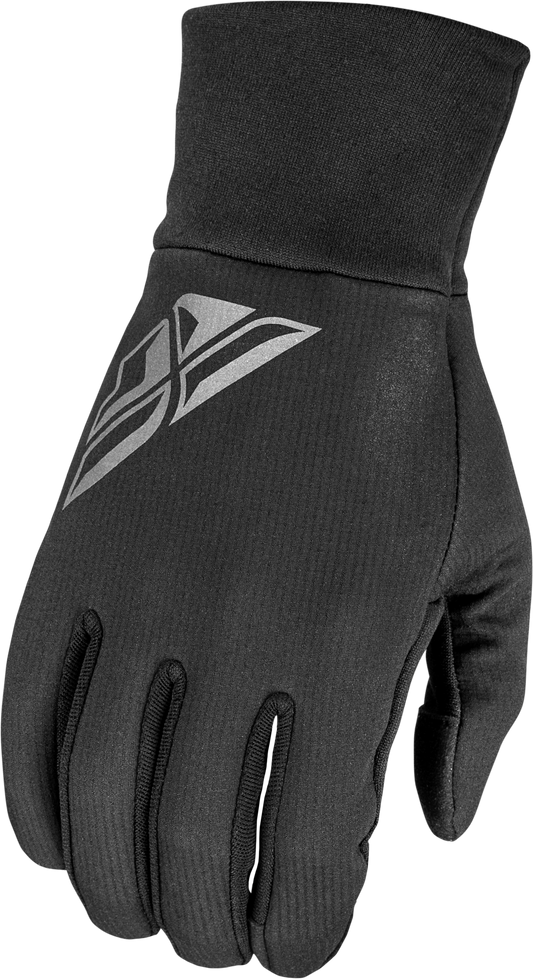 FLY Racing Glove Liners Small Black for Cold Weather Insulation and Touch Screen Compatibility