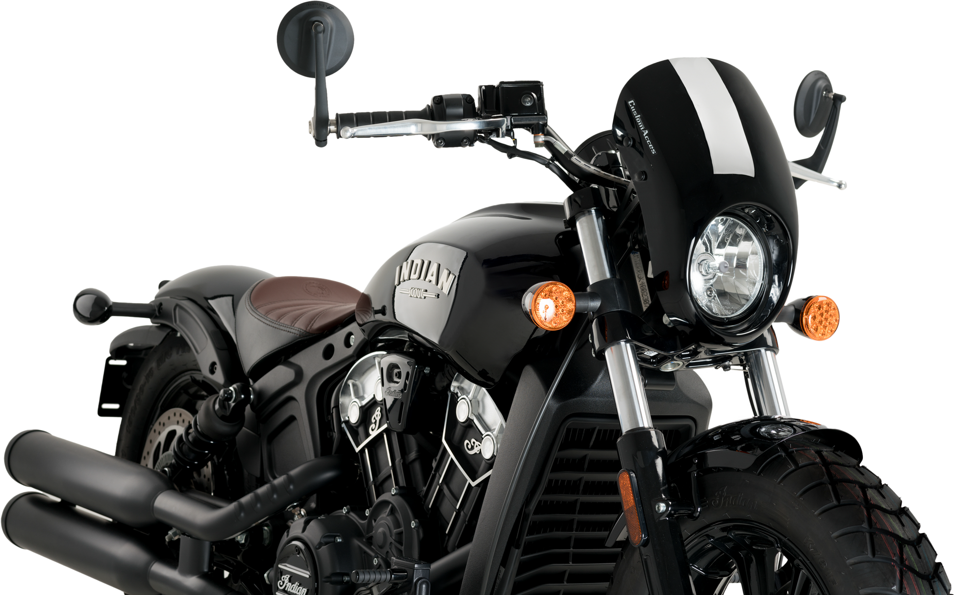PUIG Anarchy Semi Fairing for 2015-2025 Scout V-Twin Motorcycles