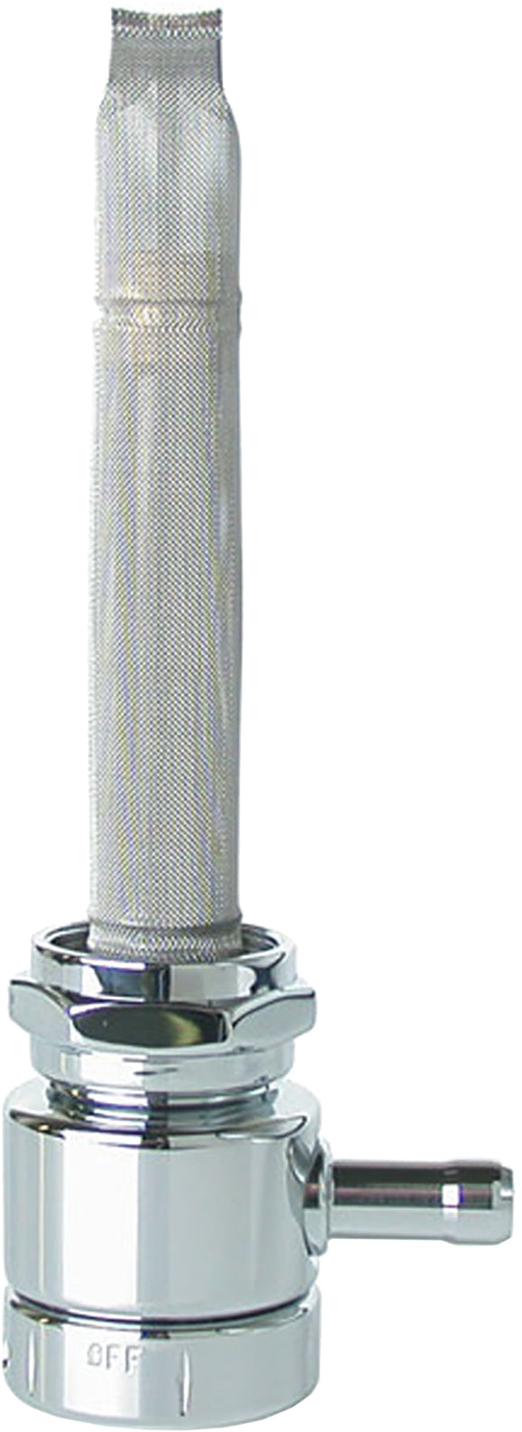 PINGEL ENT Power Flo Petcock Chrome 22mm Reserve Knob Control for V-Twin Fuel Systems